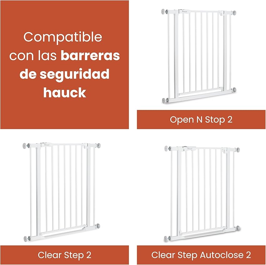 Detalle de hauck Extensión 21 cm para barrera infantil