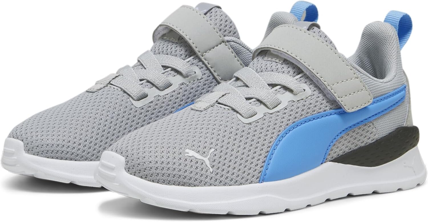 Detalle de PUMA Anzarun Lite Ac+ Ps Unisex Kinder Sneaker – Puma Black/White, Größe 34 EU
