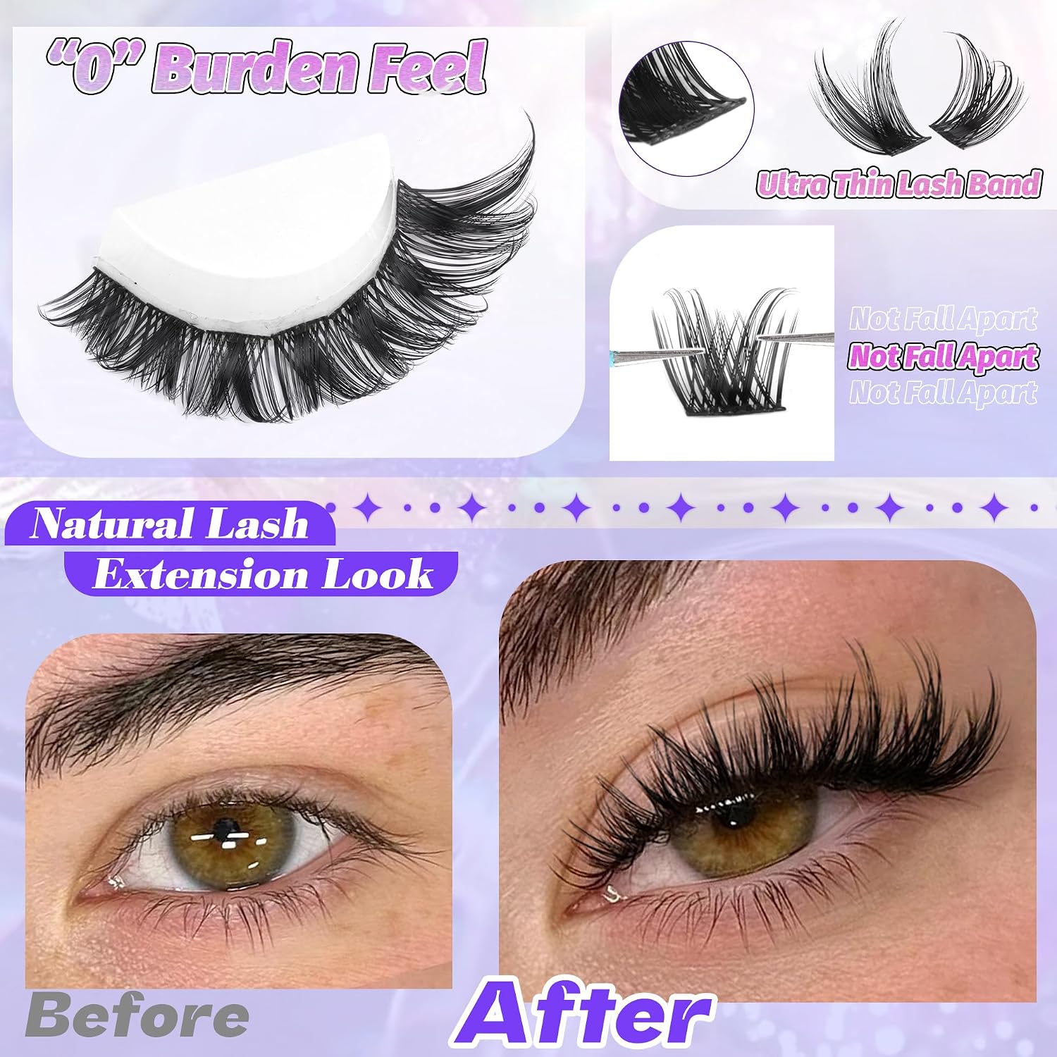 Thumbnail 4 de ALICE Lash Clusters 10-18mm 168pcs ๐