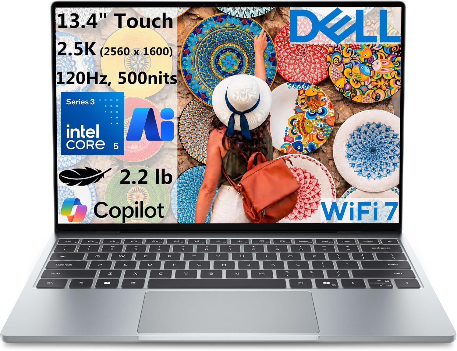 Detalle de Dell XPS touchscreen laptop with 1TB SSD