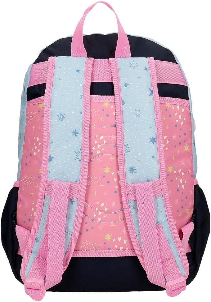 Detalle 2 de Enso Dreams Come True Mochila Escolar Multicolor 32x44x17cm