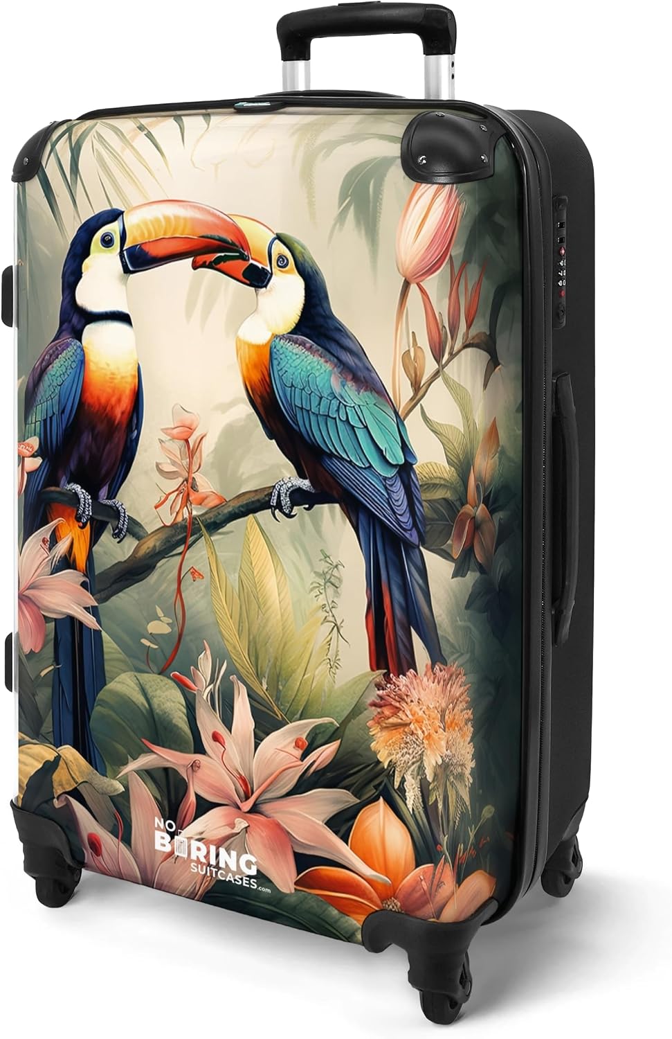 Detalle 2 de NoBoringSuitcases.com Valigia Grande Ultraleggera 67 cm | 72 L, ABS con rivestimento in policarbonato, serratura TSA