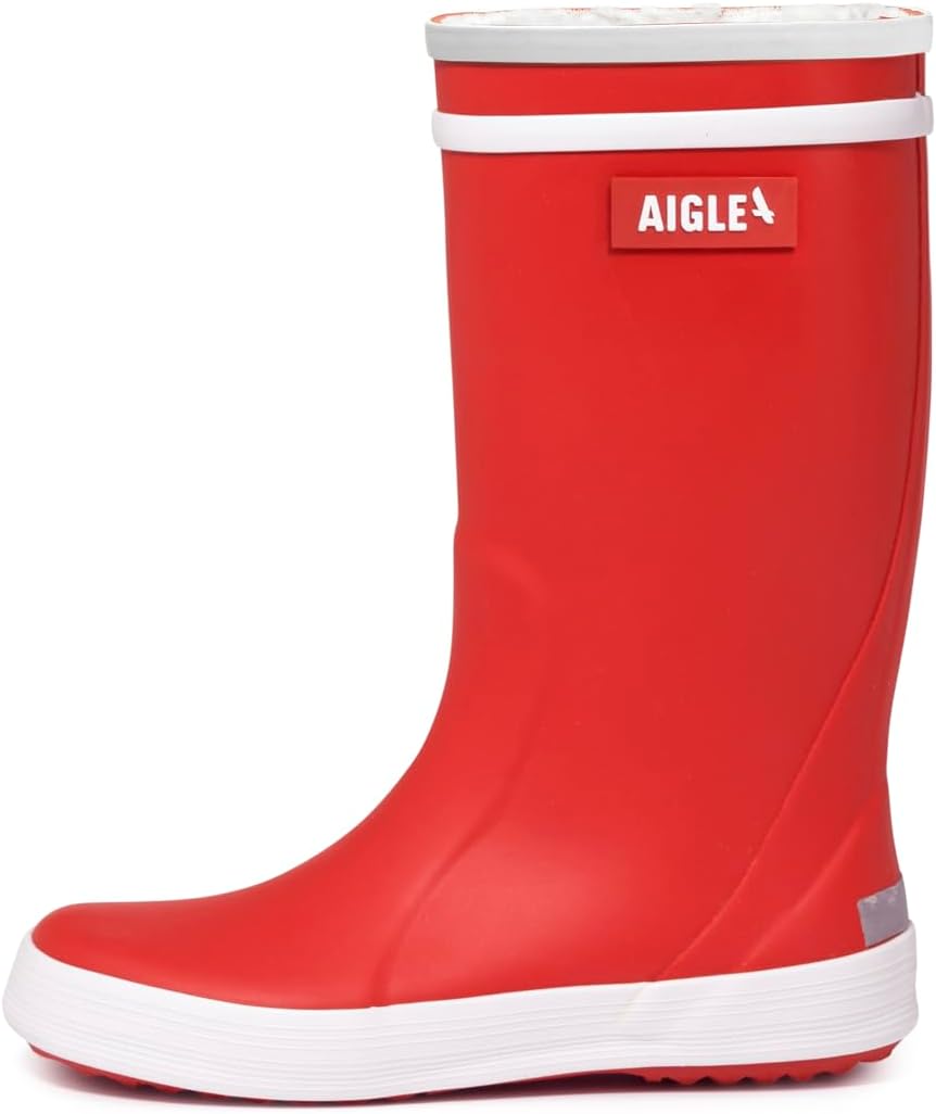 Detalle de Aigle LOLLY POP 2 Bottes Imperméables Enfant – Jaune/Blanc, 25 EU