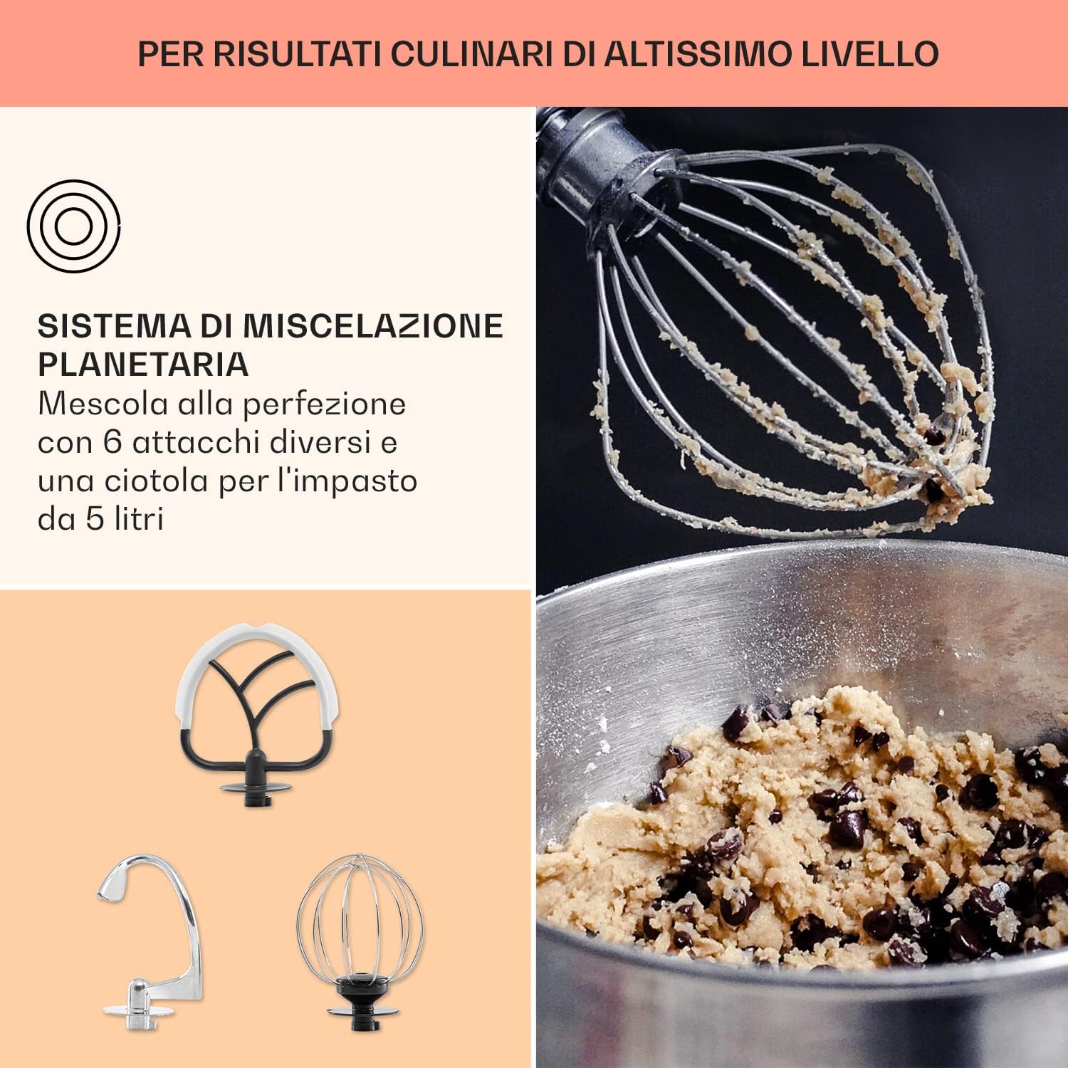 Detalle de Klarstein Bella Pico 2G robot da cucina 1.6 PS
