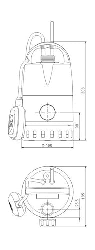 Detalle de GRU BOMBA UNILIFT CC5 A1 0,25 kW 1x230V ðŸ›