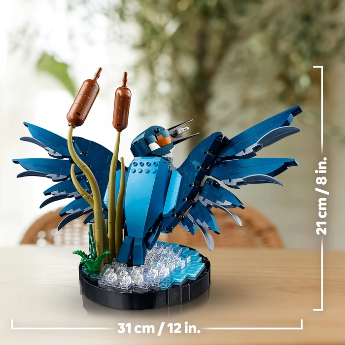 Thumbnail 4 de LEGO Icons Eisvogel 10331 – ruhiges Naturmodell zum Bauen und Ausstellen