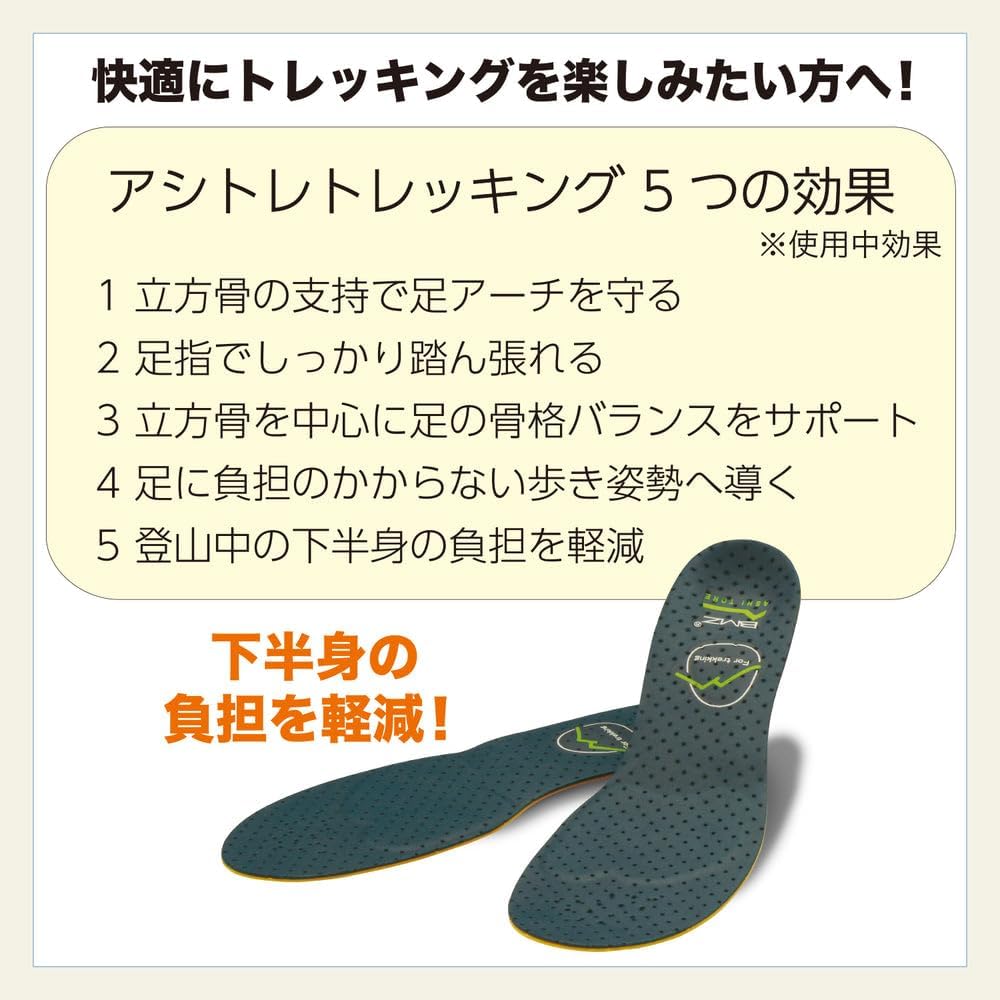 Thumbnail 6 de BMZ アシトレトレッキング 登山用インソール ヒールカップ・EVA表面材 XS