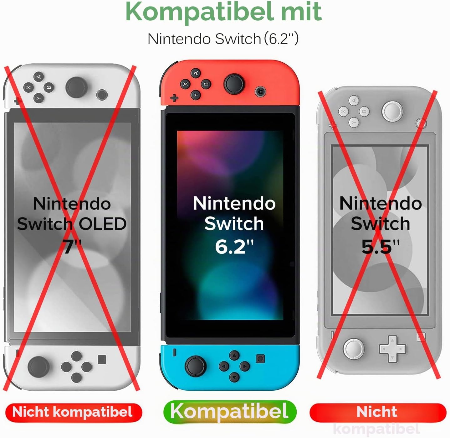 Thumbnail 6 de ivoler Panzerglas für Nintendo Switch 0,3 mm