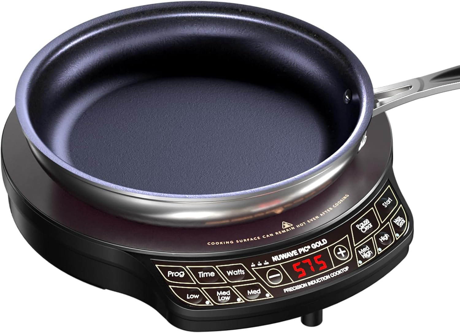 Thumbnail 6 de Nuwave Upgraded Induction Cooktop with Digital Temp Probe and 106 Temperature Controls