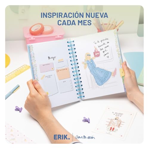 Detalle 2 de Grupo Erik Agenda escolar 2026 2027 Semana Vista Ana Marin en Español