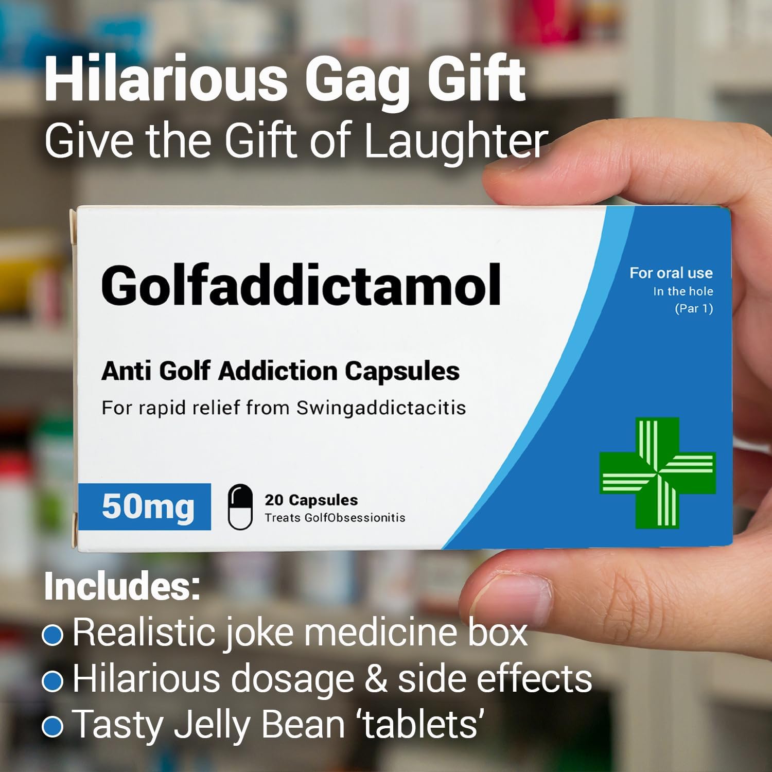 Thumbnail 2 de KadoBox GolfAddictamol Jelly Beans 50 g