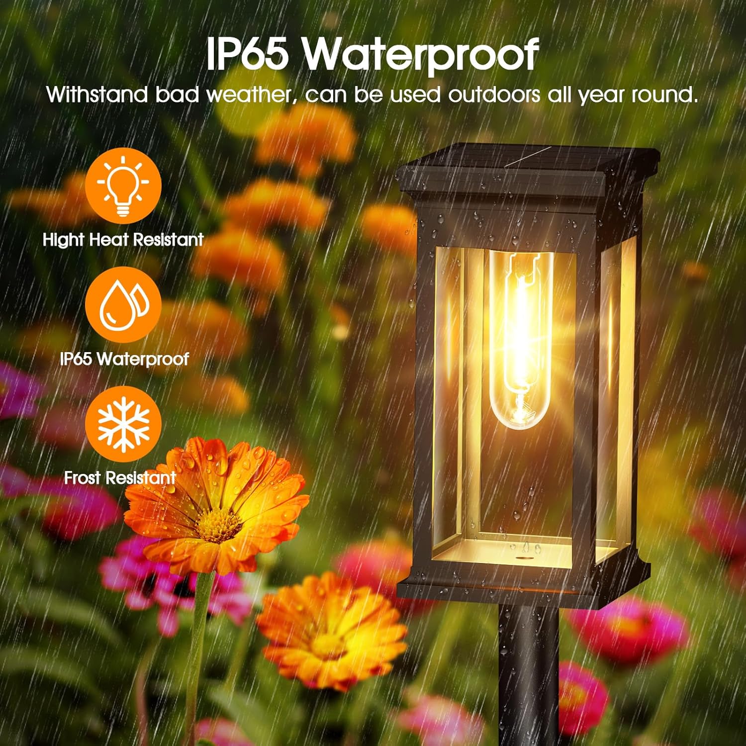 Thumbnail 3 de TuyLuxe 6er-Set Solarlampen für den Außenbereich (3000K Warmweiß, IP65)