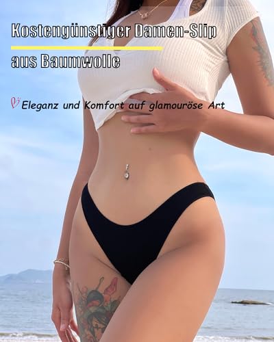 Thumbnail 4 de ALL OF ME paquete de 6 bragas hipster/bikini de algodón para mujer (tallas S-XL)