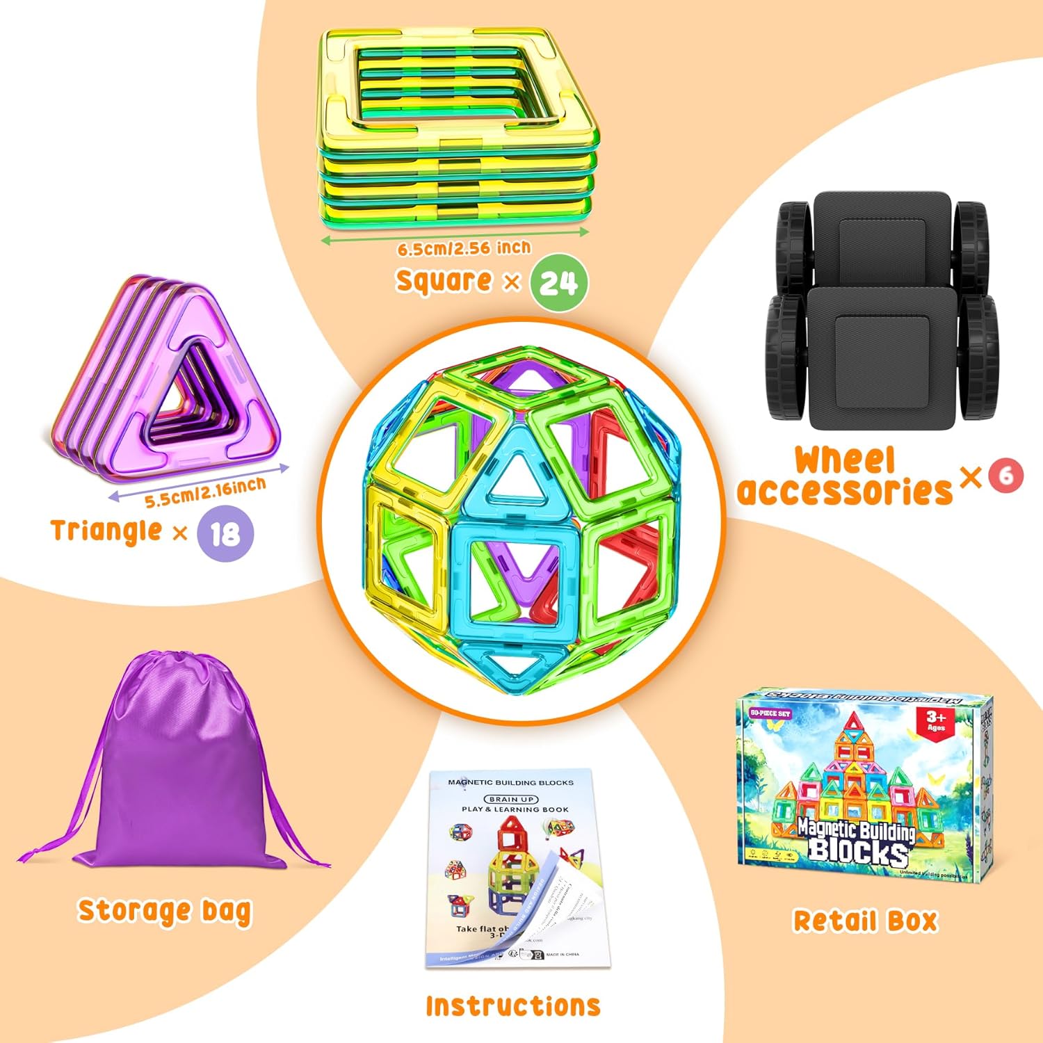 Thumbnail 4 de COOLJOYA Costruzioni Magnetiche 50 Pezzi