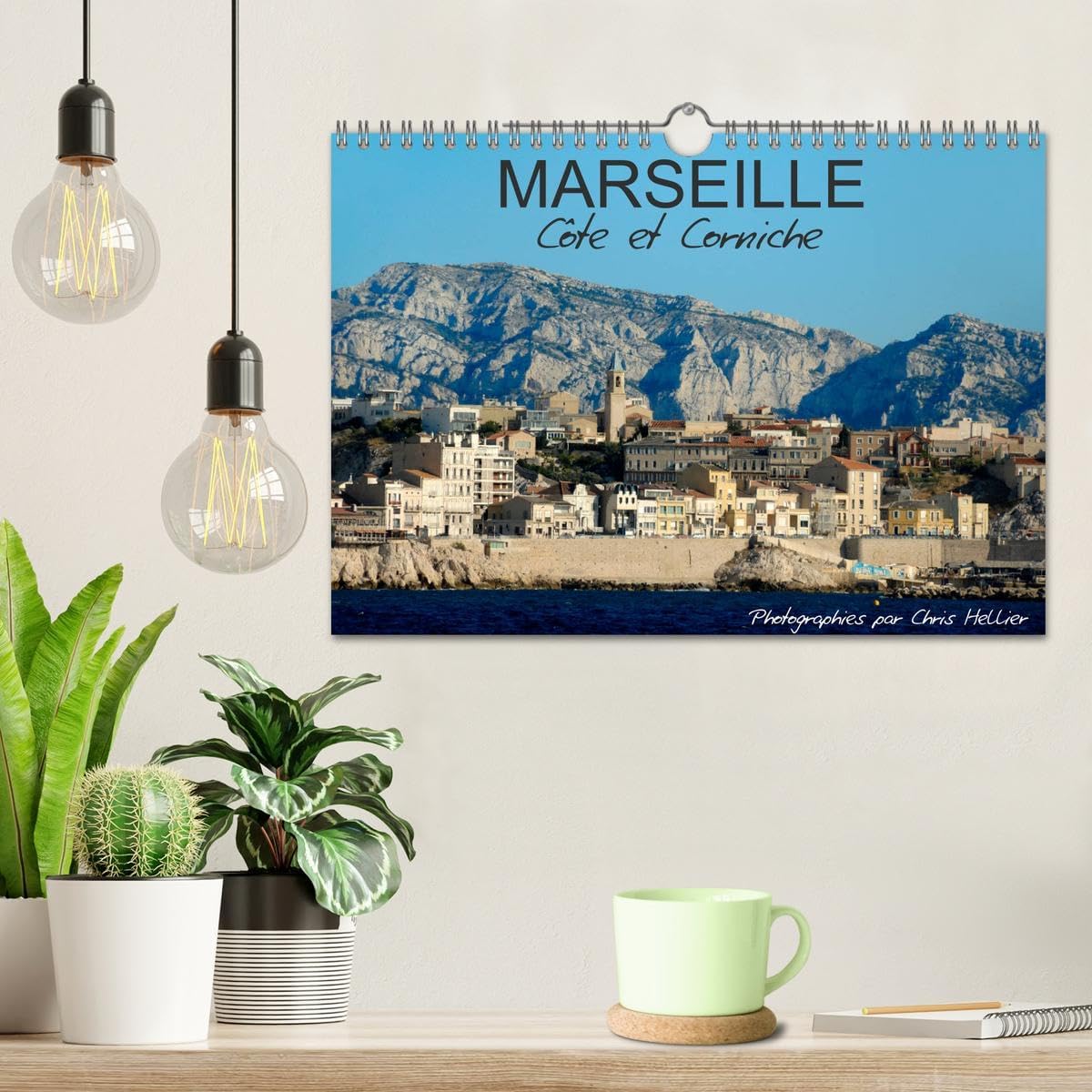 Detalle de Marseille Côte et Corniche – CALVENDO Kalender 2026, DIN A4 horizontal