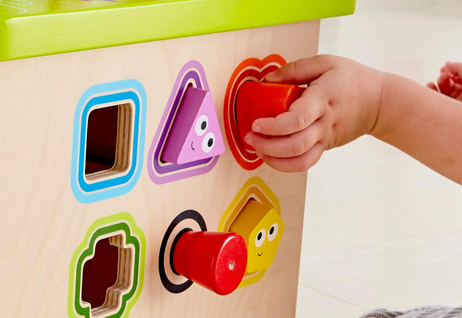 Thumbnail 3 de Hape Motorikwürfel „Kleine Tierchen“ – Holz-Multifunktionswürfel für Kleinkinder ab 12 Monaten