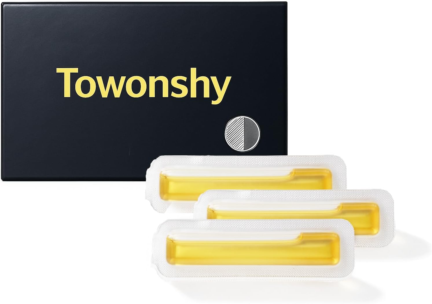 Towonshy 3PC Auto Lufterfrischer Herren Parfüm Nachfüllpack – 3 Nachfüller für die Lüftung (6–8 Wochen)
