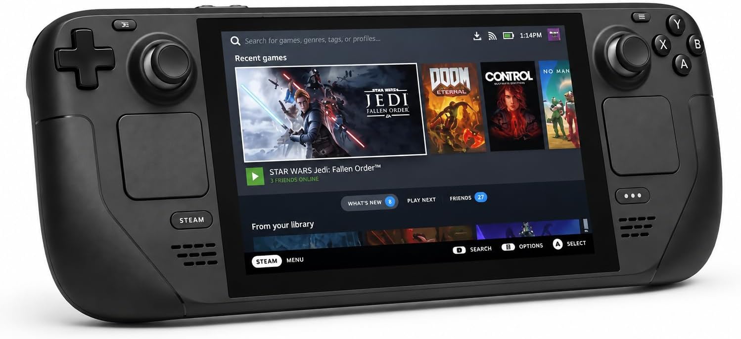 Detalle de Valve Steam Deck 1TB Console with OLED Display (UK) – A Pragmatic Look