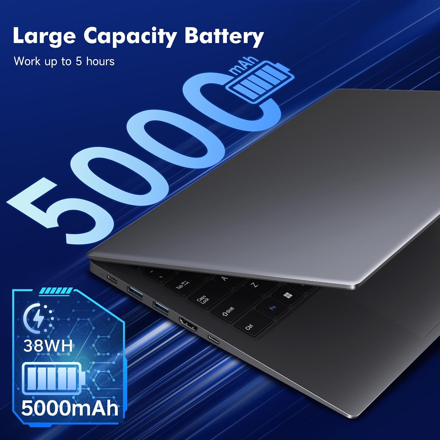 Thumbnail 6 de SHBIV 15.6" Laptop Computer with Pentium Gold 6500Y