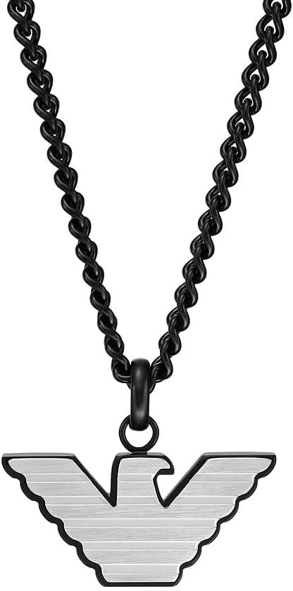 Thumbnail 2 de Emporio Armani EGS2994040 Bijoux en acier inoxydable noir brossé