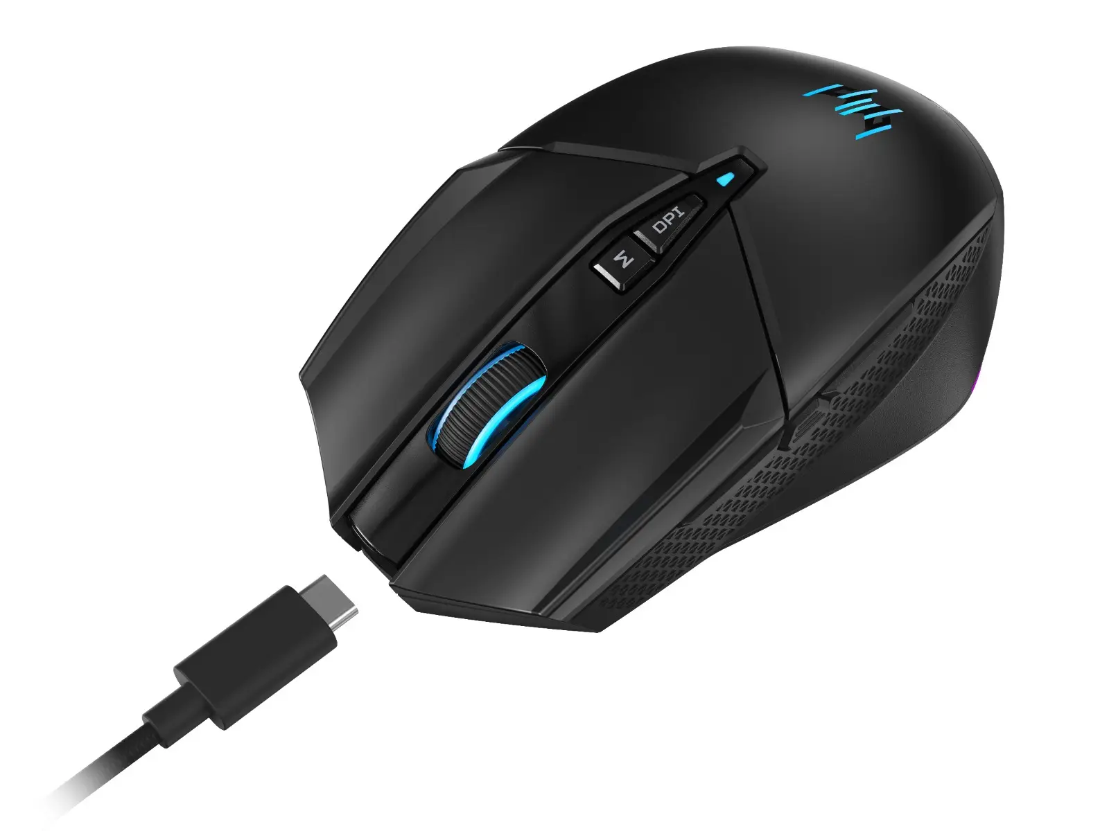 Detalle 2 de Predator Cestus 535: ratón gaming con conectividad triple y sensor de alto rendimiento