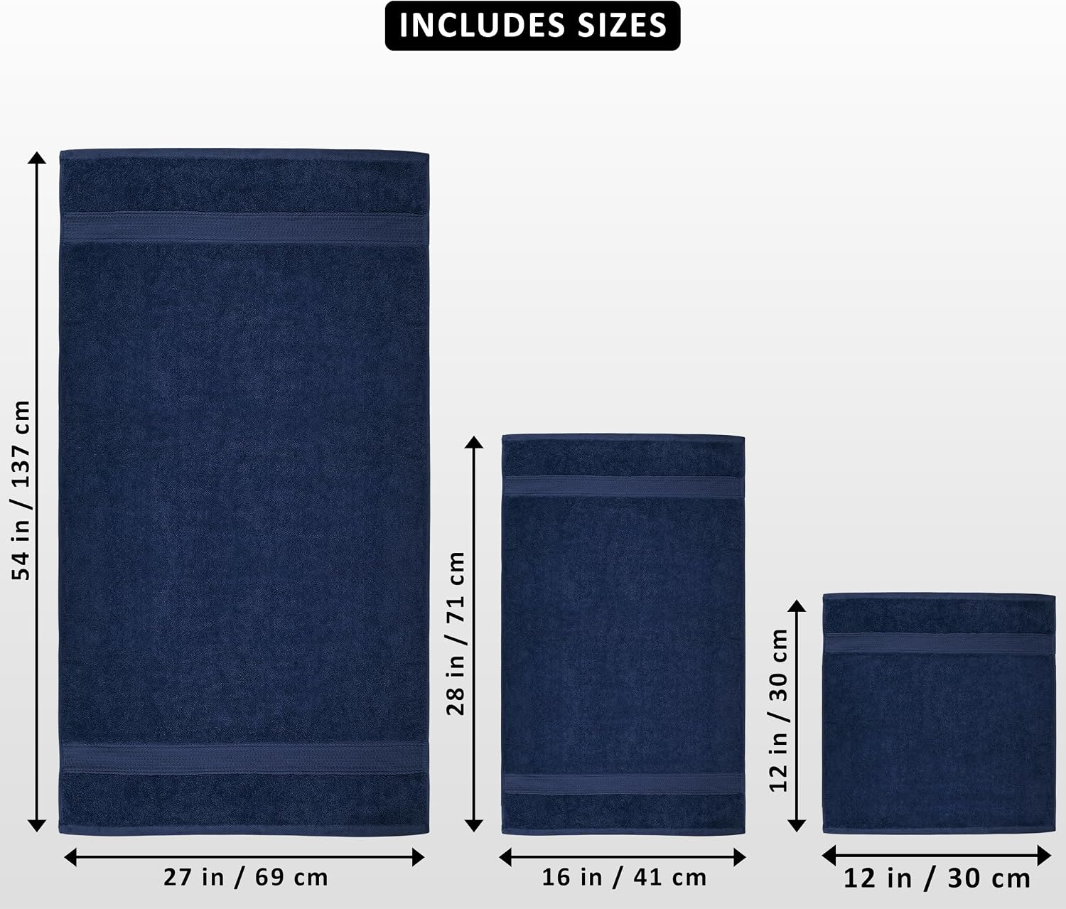 Detalle 2 de Utopia Towels 8-teilig Handtücher Set