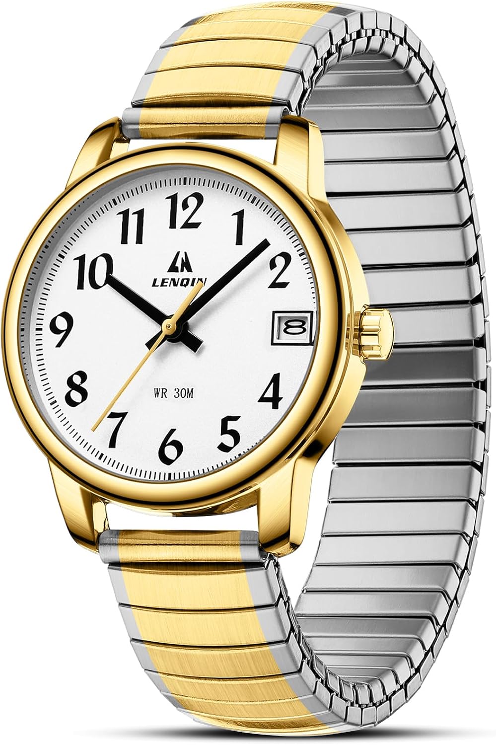 Detalle de LN LENQIN Damen Quarzuhr Edelstahl 160 mm