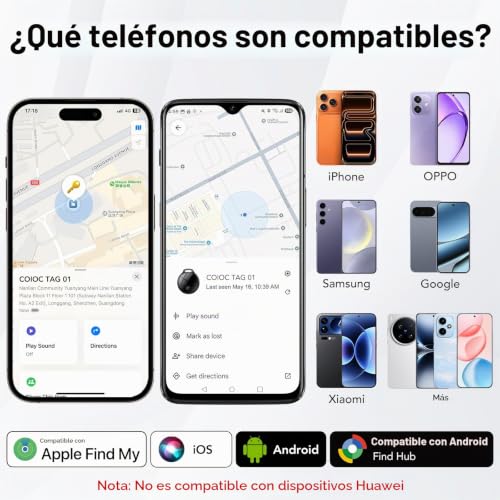Detalle 1 de coioc localizador Bluetooth de 4 unidades