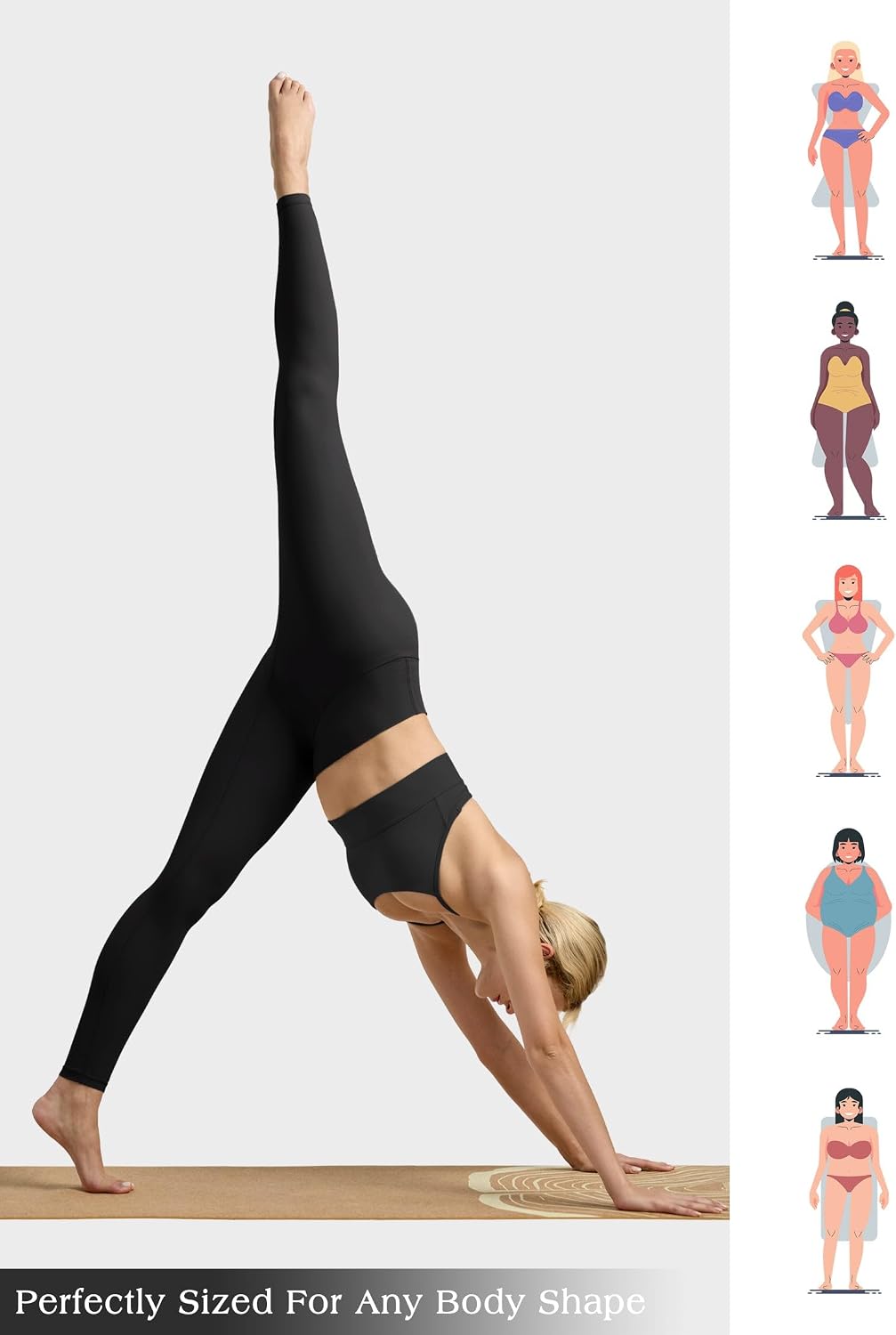 Thumbnail 6 de WILLIT Damen Leggings Hohe Taille Blickdicht