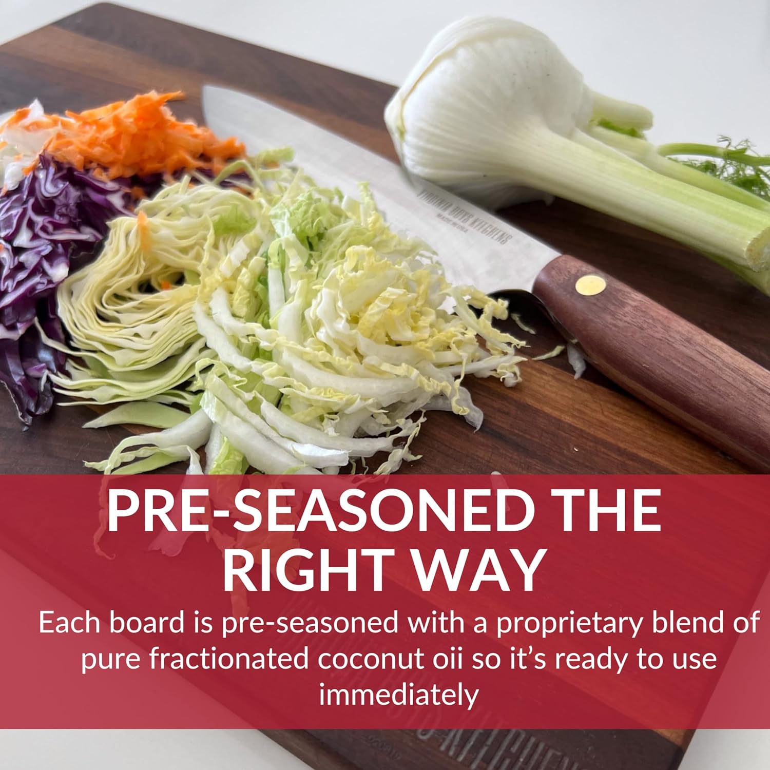 Thumbnail 3 de Virginia Boys Kitchens Black Walnut Cutting Board ⚙