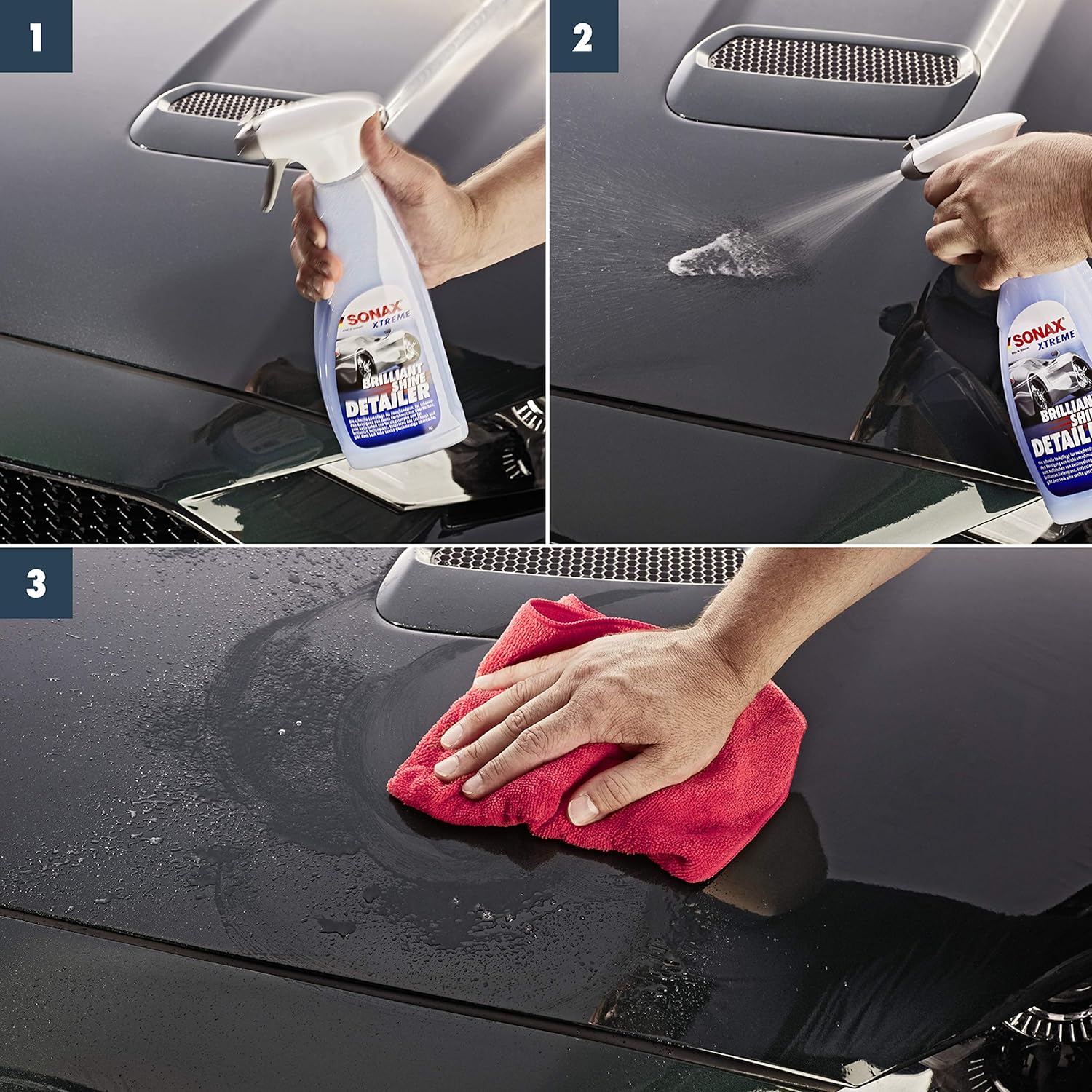 Thumbnail 5 de SONAX XTREME BrilliantShine Detailer (750 ml) – cura rapida della vernice, lucentezza profonda e effetto idrorepellente