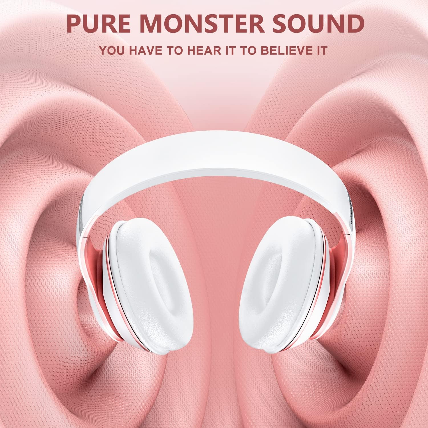 Detalle de Rebocico Bluetooth Headphones with 65 Hours Playtime and 6 EQ Modes