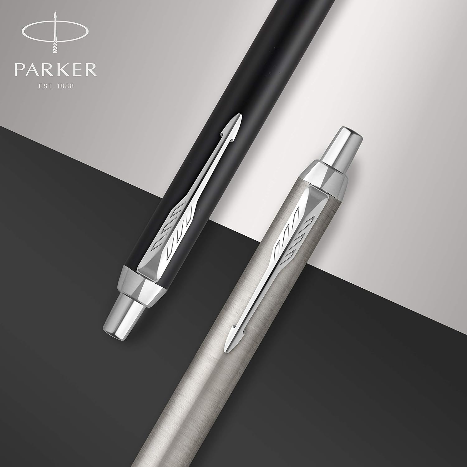 Detalle 2 de PARKER IM 2143442Z ボールペン マットブラックCT・中字・油性、ギフトボックス入り
