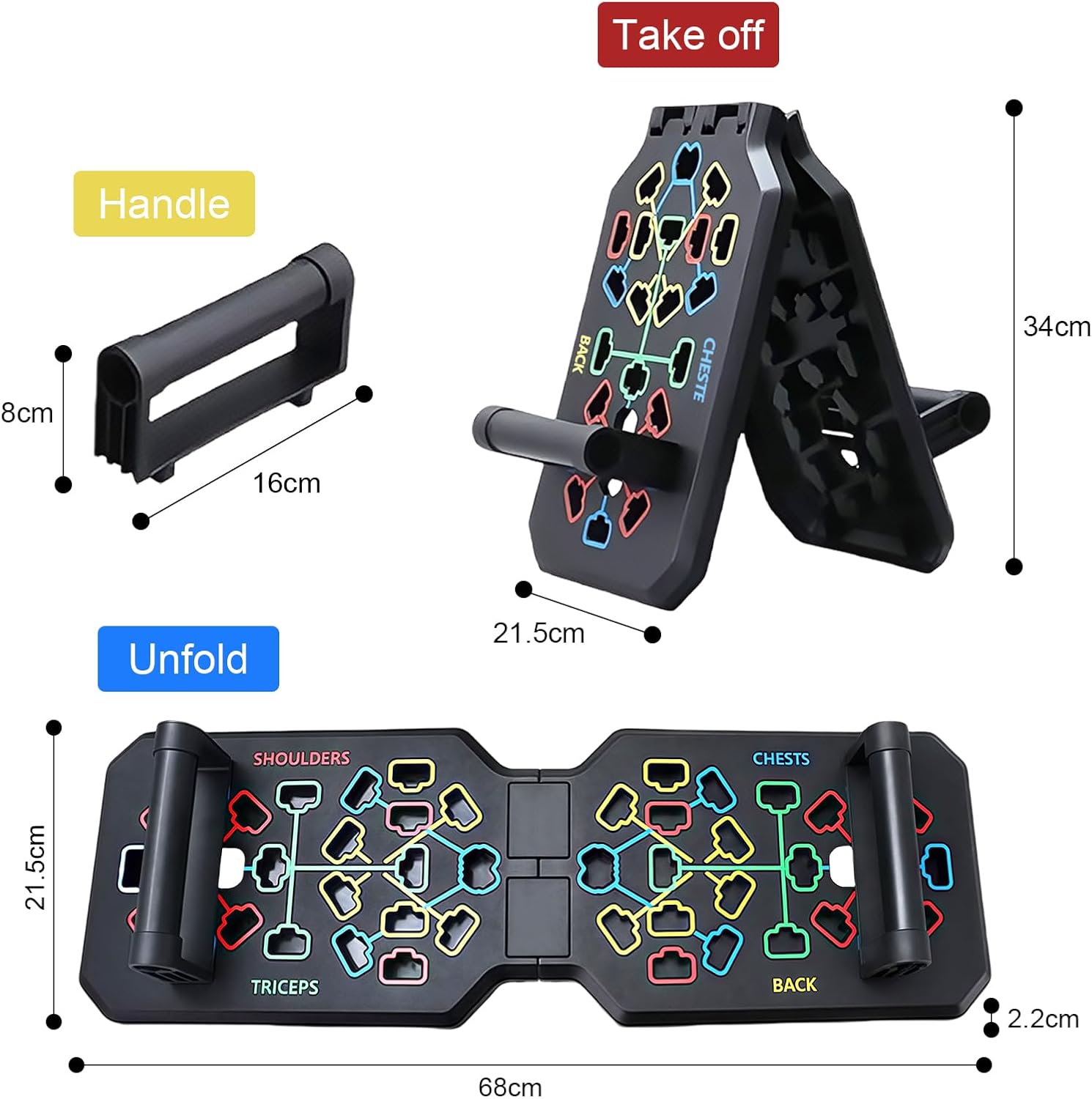 Detalle 2 de flintronic Soporte para Flexiones 12 en 1