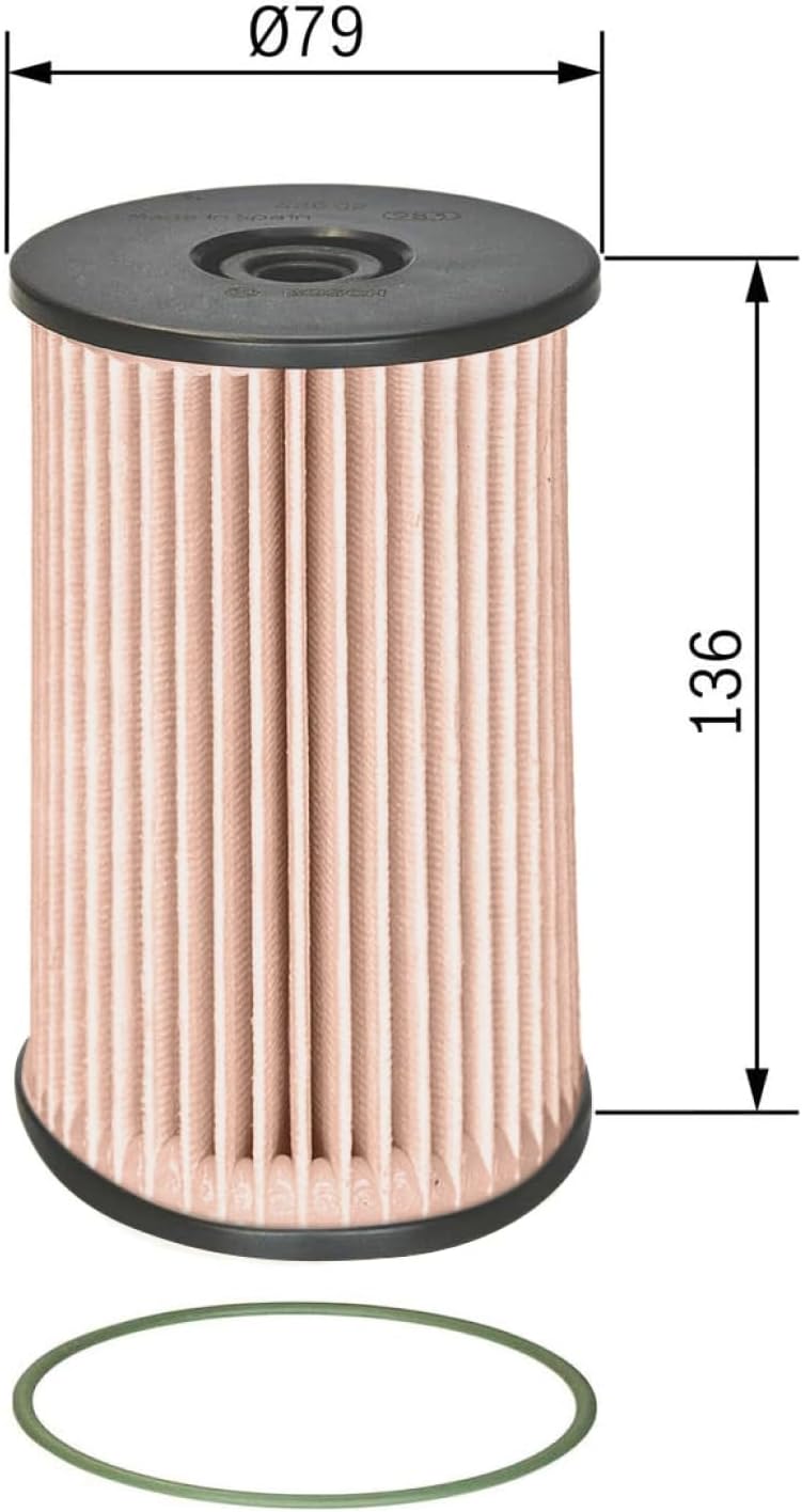 Thumbnail 1 de Bosch N0008 Filtro Diesel per Auto: separa particelle e acqua per proteggere l’impianto di iniezione