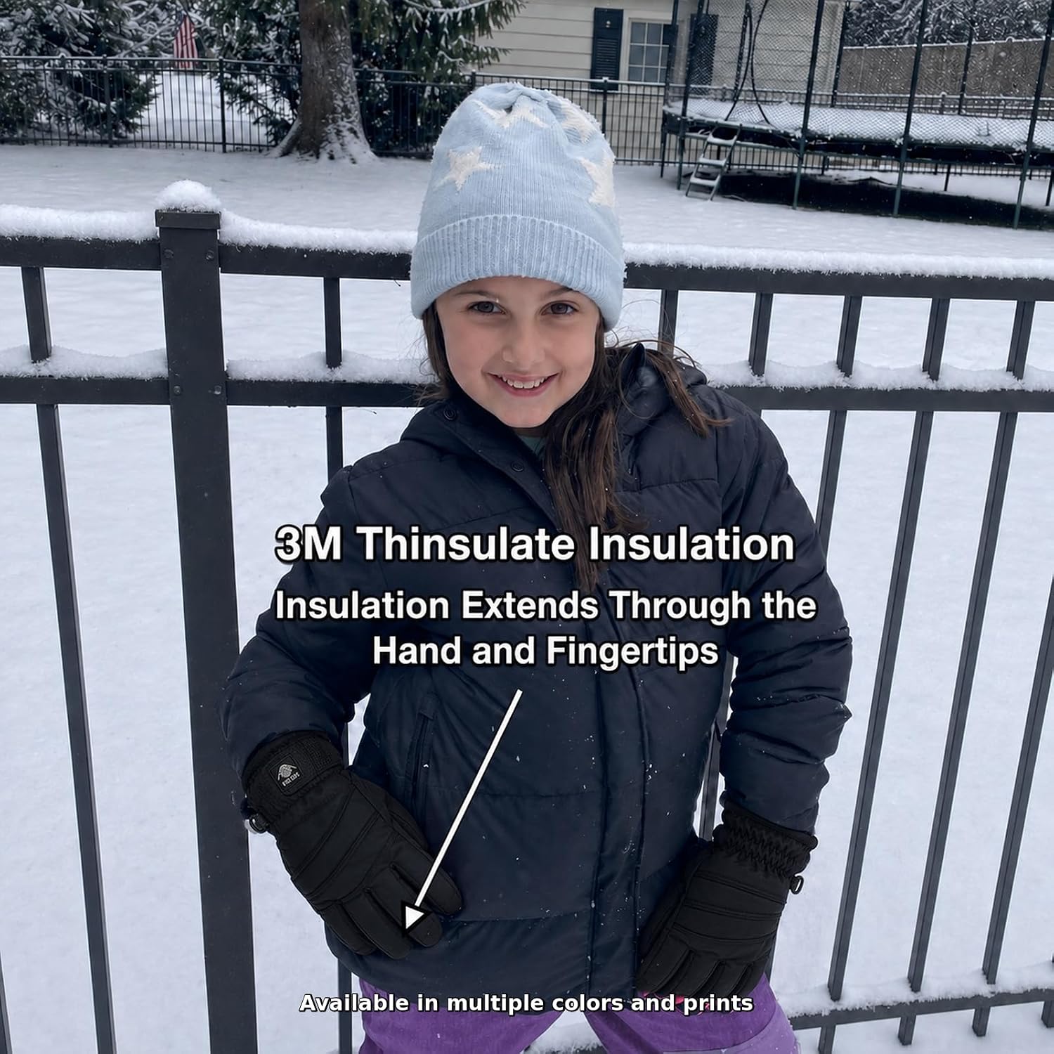 Detalle 2 de N'Ice Caps Kids Thinsulate Waterproof Gloves