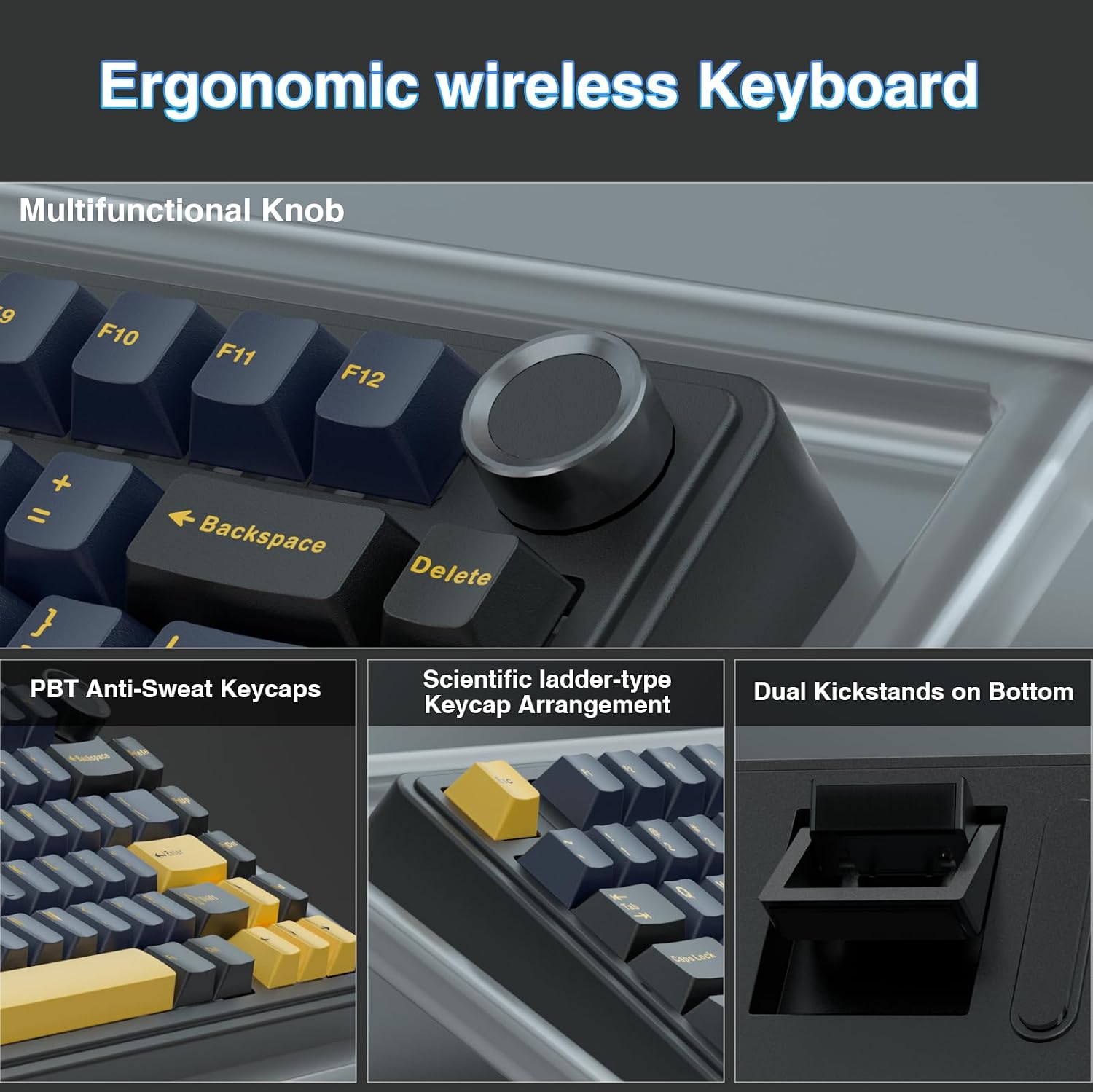 Thumbnail 6 de AULA F75 4000mAh wireless keyboard ⌨