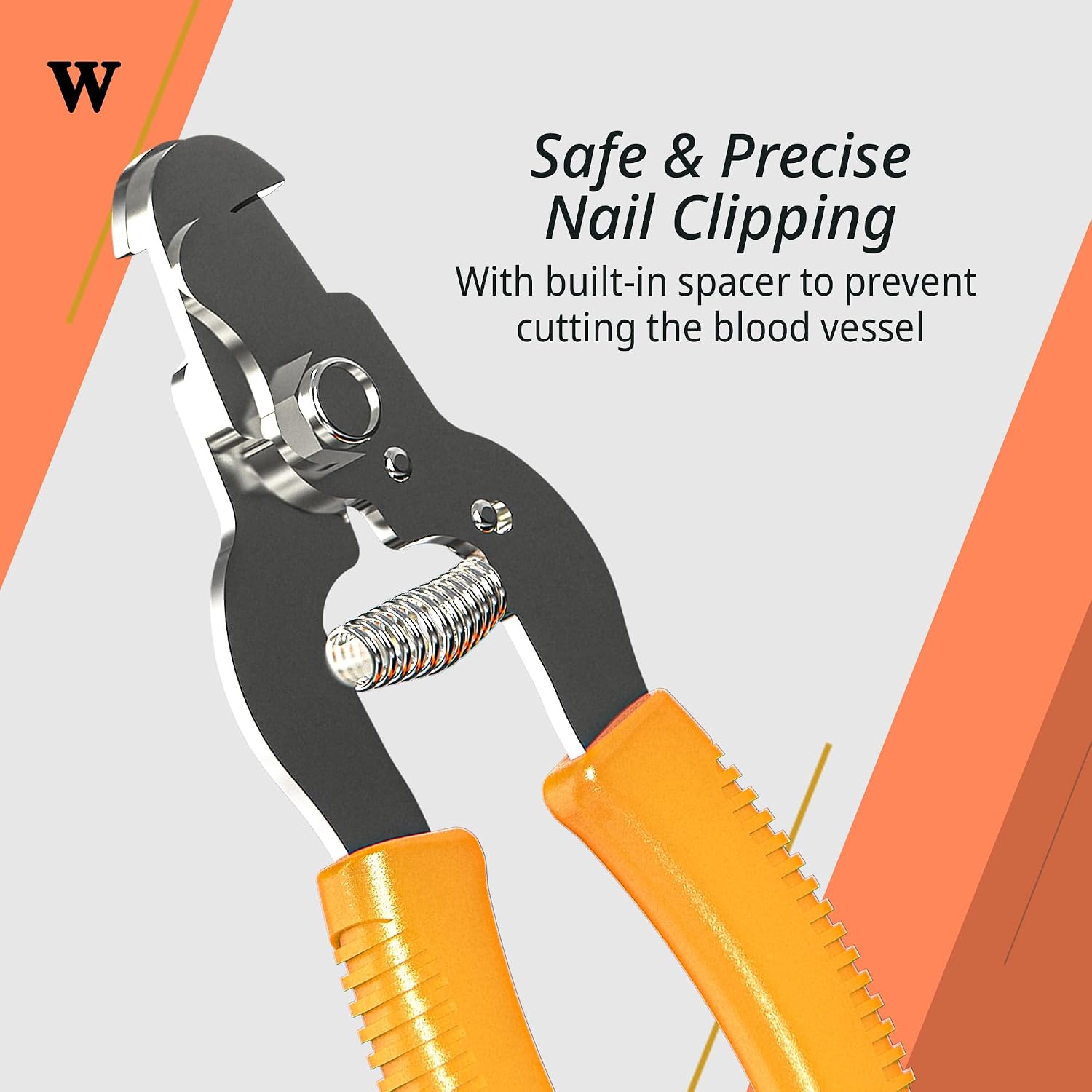 Thumbnail 1 de Wahl Nail Clippers – Katzen- und Hundekrallenschere (orange) mit scharfen Edelstahlklingen