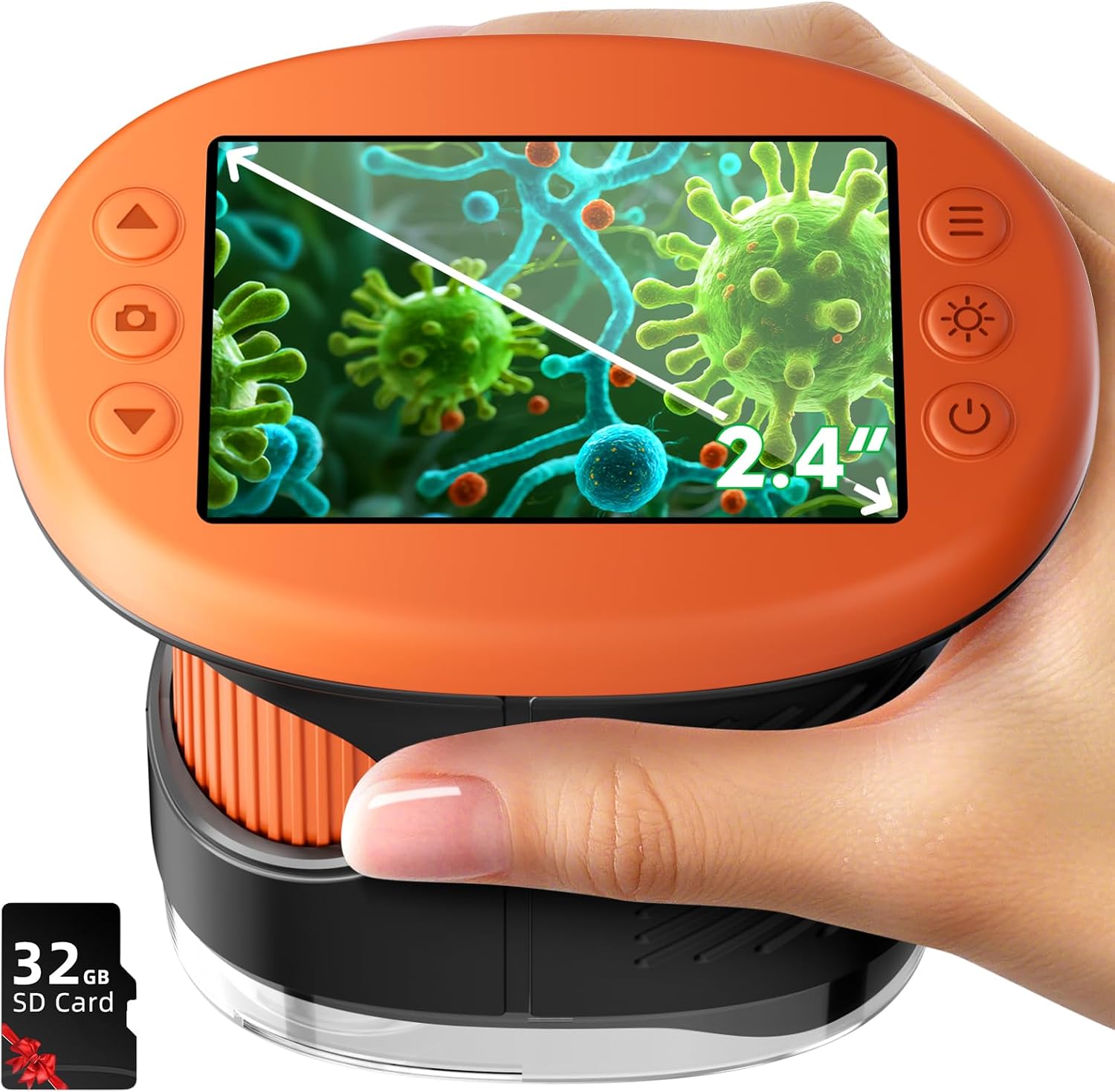 Detalle de Odatay 1000X Handheld Microscope 2.4" Screen