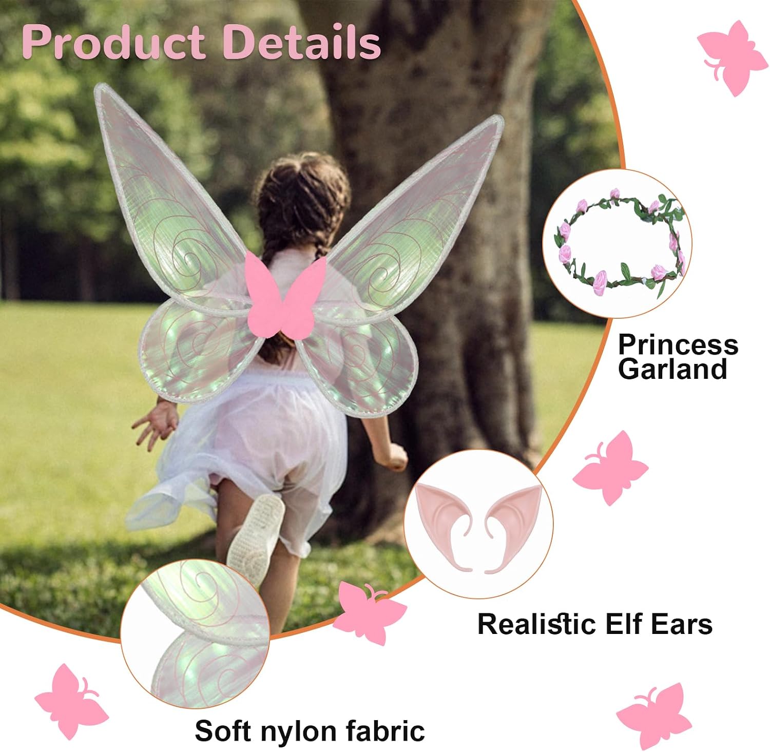 Thumbnail 6 de Jeackcelle Fairy Wings 60cm