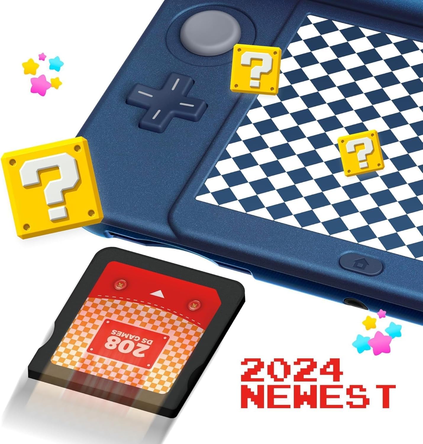 Thumbnail 4 de Effdrdfs DS Game 208 in 1 Super Combo cartridge (208 game collection)
