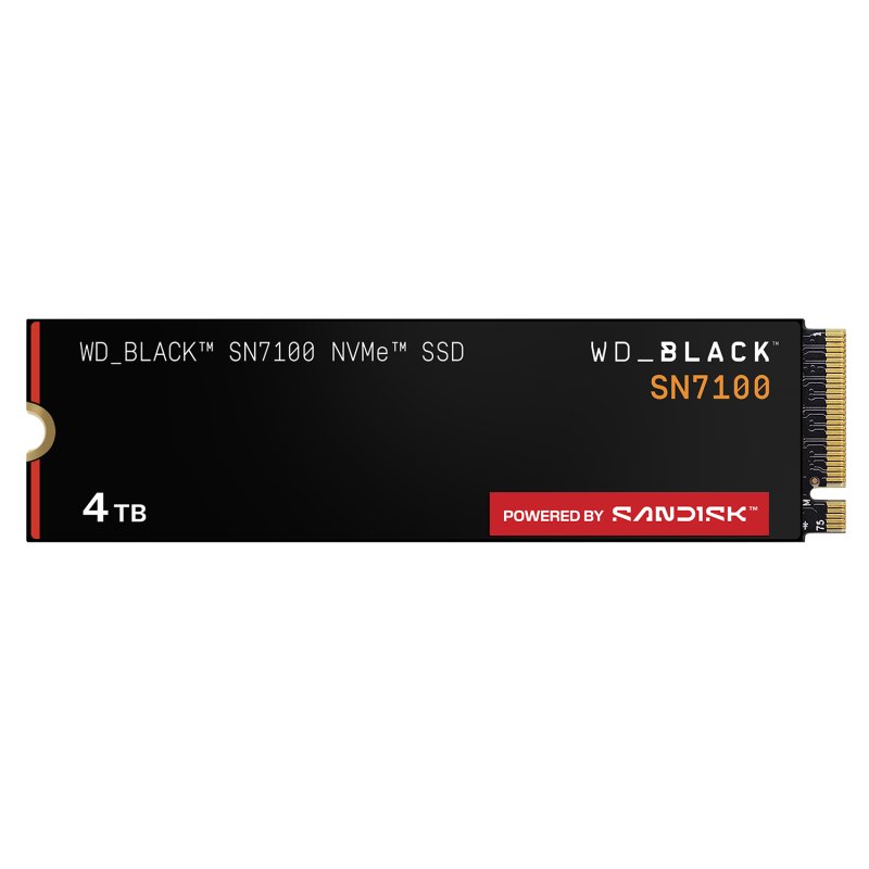 Detalle de Sandisk WD_BLACK SN7100 4TB NVMe 7000MB/s