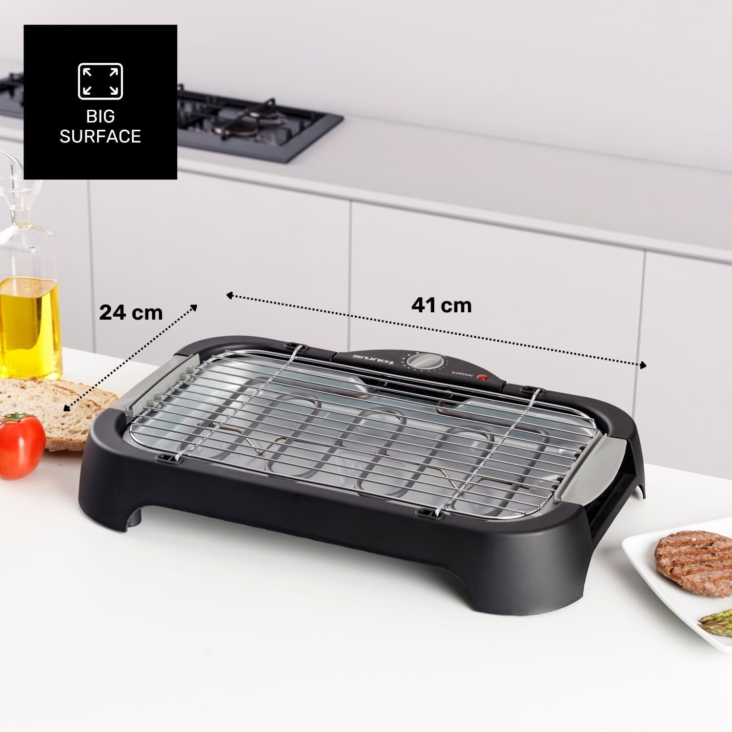 Detalle de Taurus Maxim's 2400W Barbecue elettrico 📢