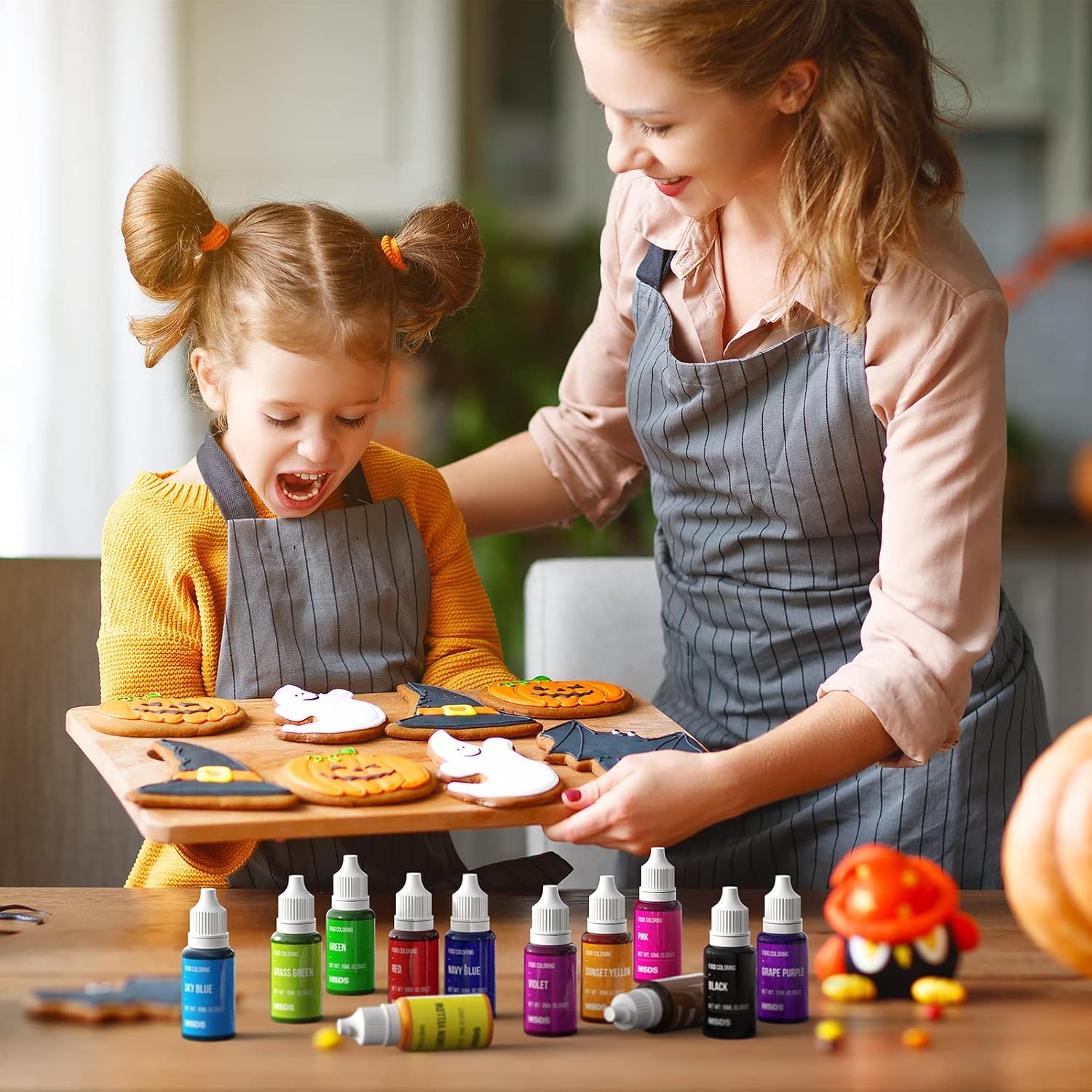 Thumbnail 6 de Cherrysea 12-Color Liquid Food Coloring Set, 0.35 fl oz Bottles