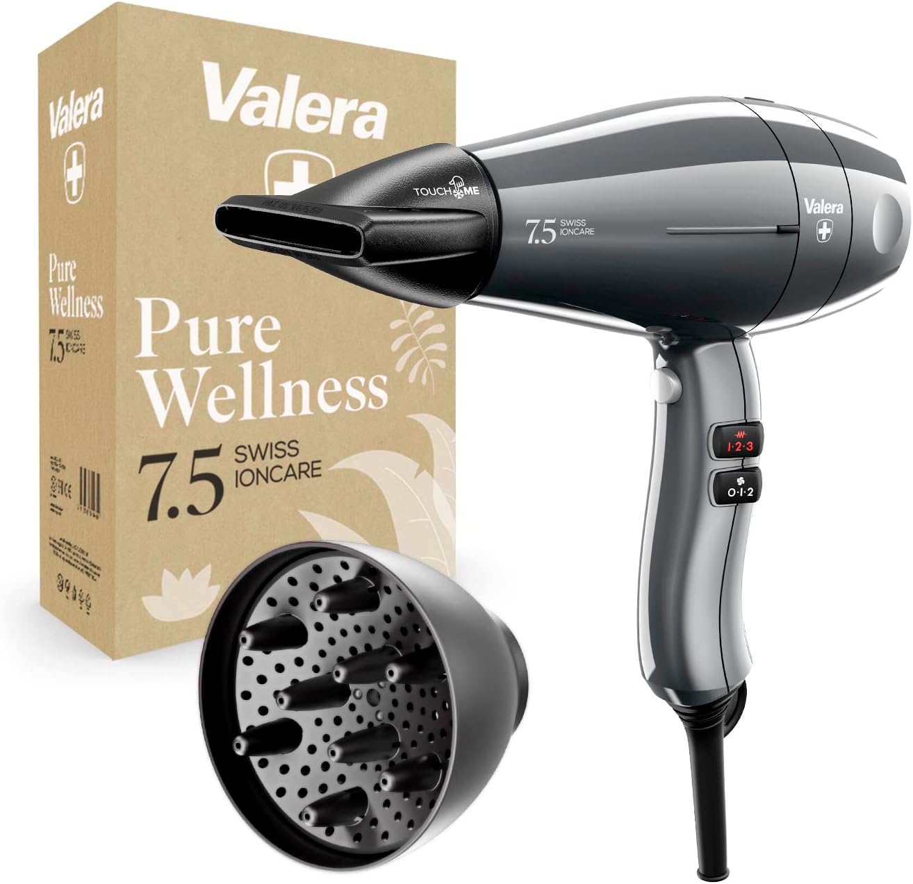 Detalle de Valera Swiss Ioncare 7.5 – suszarka jonowa 2000 W z dyfuzorem
