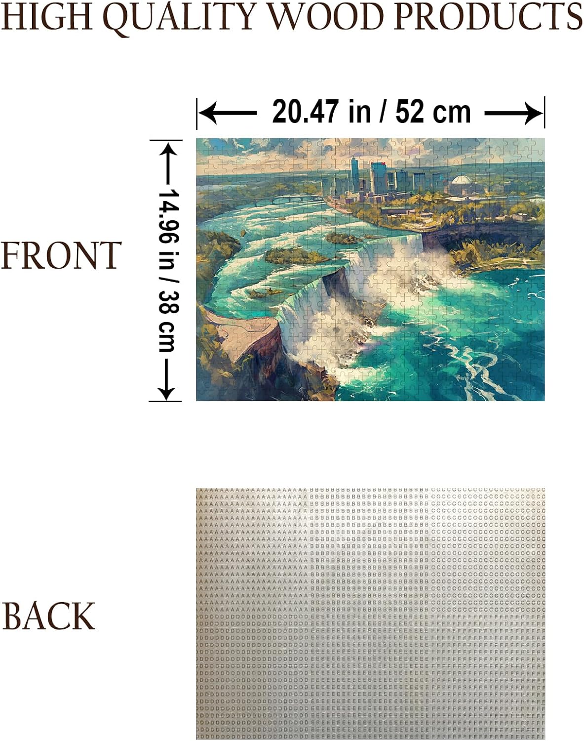 Thumbnail 1 de Niagara Falls jigsaw puzzle, 500 pieces