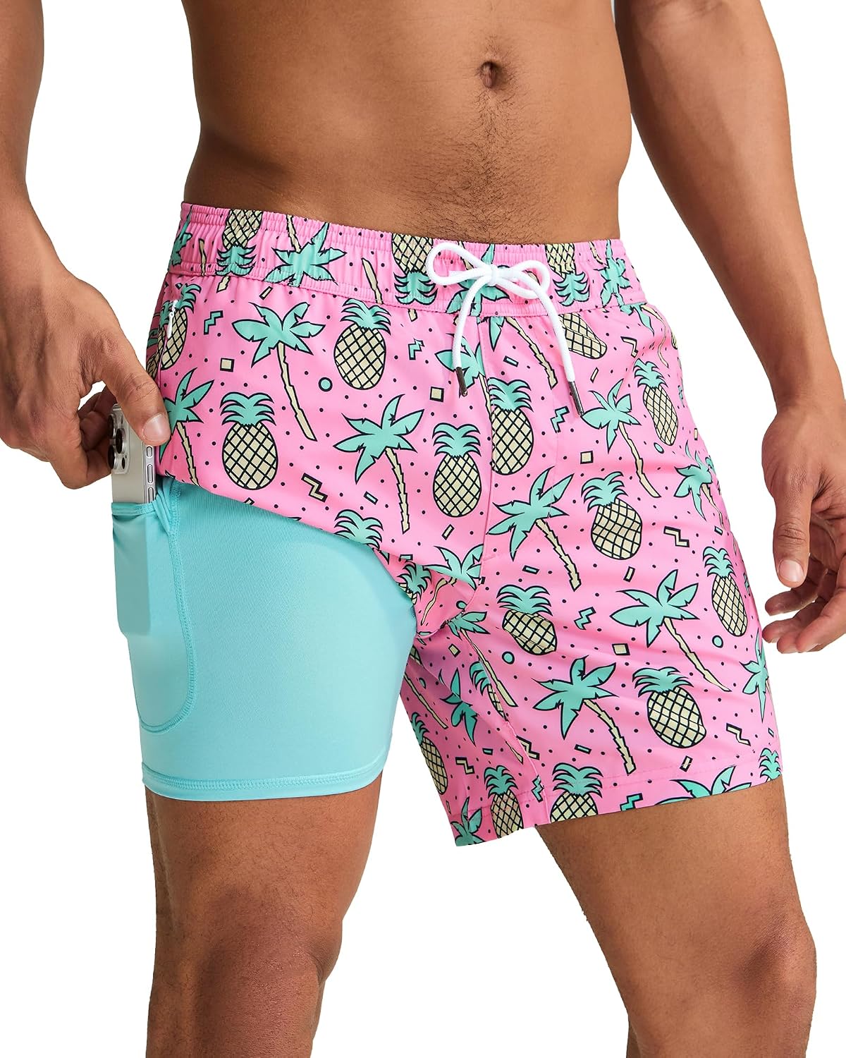 Detalle de maamgic Men's Swim Trunks, 5-Inch