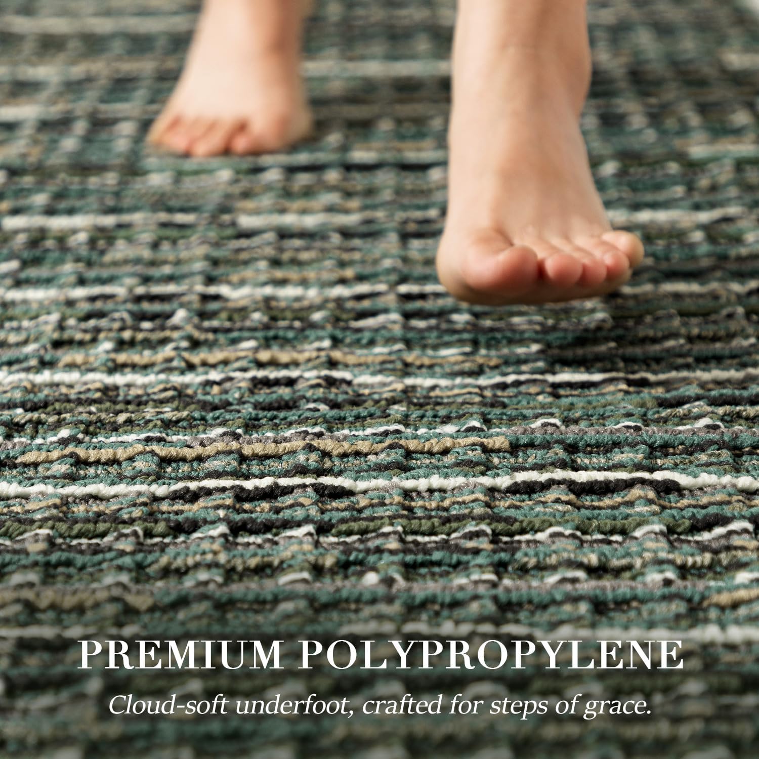 Thumbnail 2 de Green Kitchen Rugs Set 20x47 + 20x32