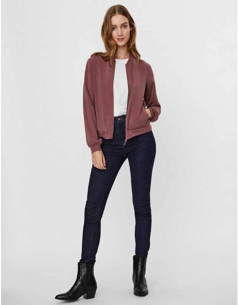 Thumbnail 2 de VERO MODA Damen Leichte Jacke VMCOCO – Blouson mit Reißverschluss und Stretch