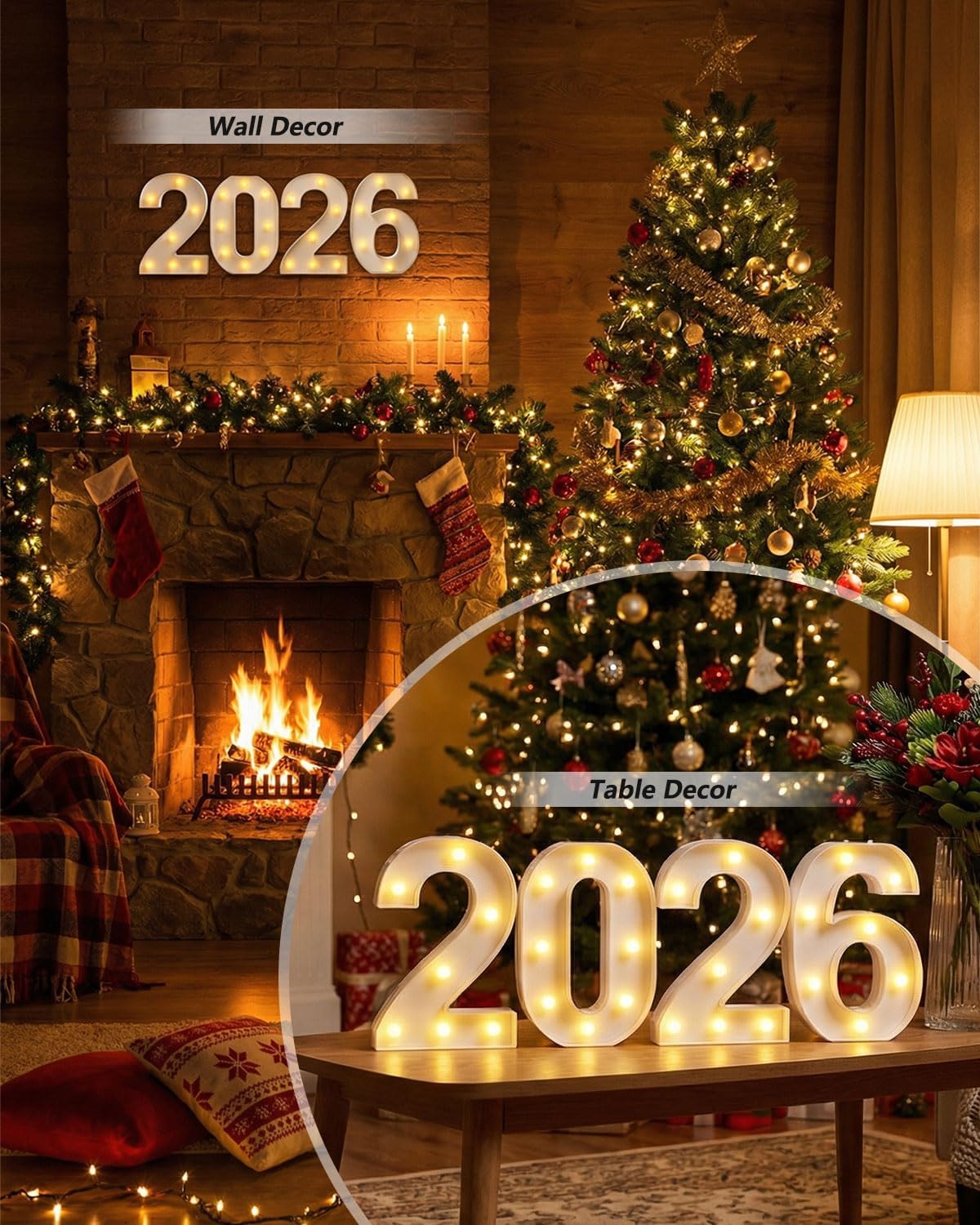 Thumbnail 5 de HEYCOLOR Light up Numbers with Music for Birthday Party – 8.86 Inch Remote-Controlled Marquee Numbers